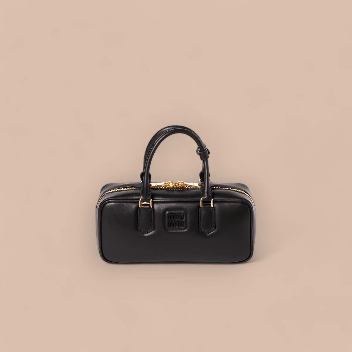 MiuMiu Arcadie皮革手袋包包-5BB148 1 MiuMiu Arcadie皮革手袋包包-5BB148