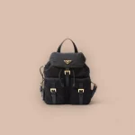 Prada Re-Nylon 1BZ677 中號黑色尼龍背囊