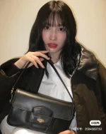 MiuMiu Penny皮革手袋包包-5BD270：圖片 5
