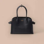 Prada Galleria 1BG538 中號黑色皮革托特包