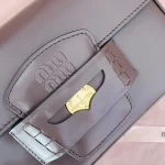 MiuMiu Penny皮革手袋包包-5BD270：圖片 8