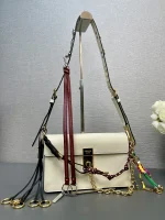 Prada Soft 1BD379 小號黑色皮革肩背包：圖片 10