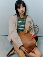 MiuMiu 皮革手袋包包-5BA289：圖片 3