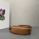 Prada Soft 1BD365 小號黑色皮革單肩包：圖片 5