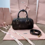 MiuMiu Arcadie皮革手袋包包-5BB142：圖片 7