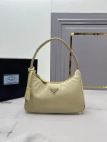 Prada Re-Edition 1NE515 小號粉色尼龍單肩包：圖片 2