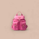 Prada ReNylon 1BZ677 中號黑色尼龍後背包