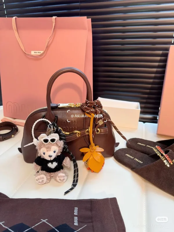 MiuMiu Aveuremininappaleatherbag-5BP090：圖片 6