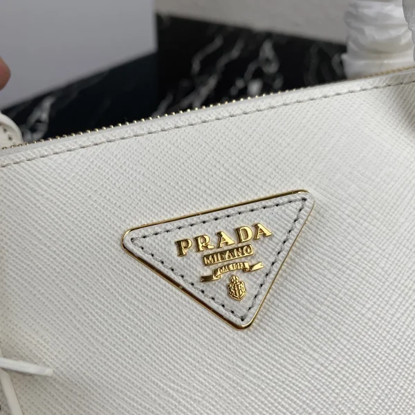 Prada Galleria 1BA274 大號黑色皮革托特包：圖片 5