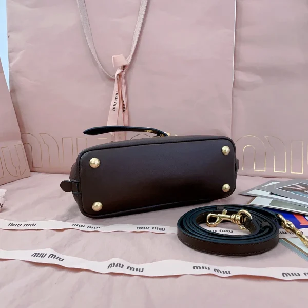 MiuMiu Aveuremininappaleatherbag-5BP090：圖片 12