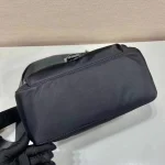 Prada ReNylon 1BD994 中號黑色尼龍單肩包：圖片 6
