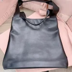 MiuMiu 皮革半月形手袋包包-5BC119：圖片 6