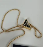 Prada Essentials 1MR034 小號黑色皮革卡片套：圖片 8