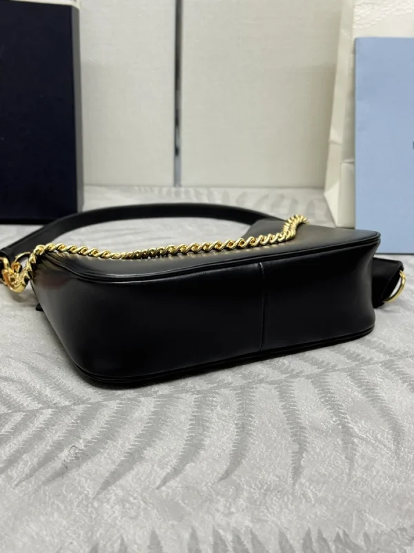 Prada Saffia 1BC204 小號粉色皮革托特包：圖片 6