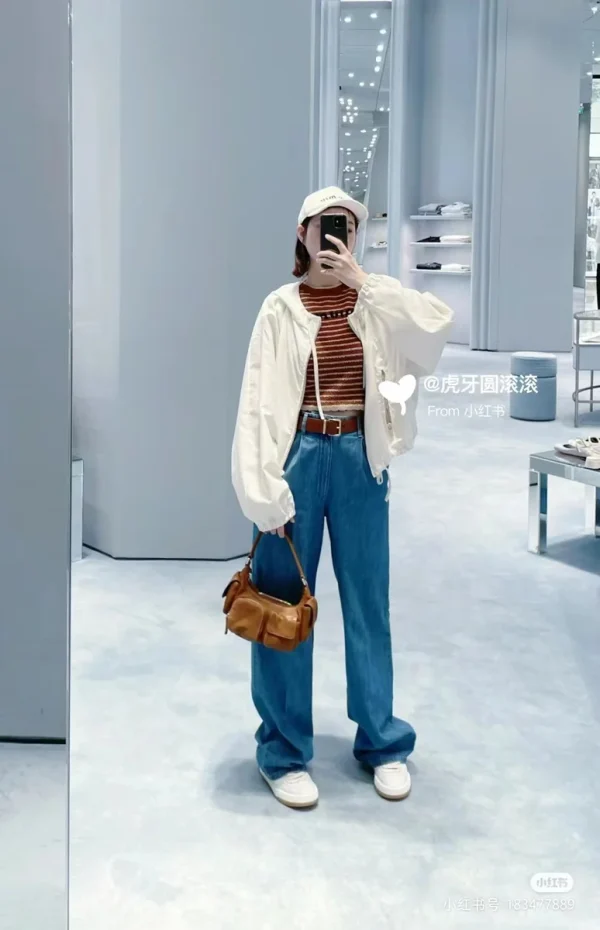 MiuMiu 納帕皮革Pocket手袋包包-5BC146：圖片 5