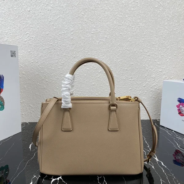 Prada Galleria 1BA863 中號粉色皮革手提包：圖片 3