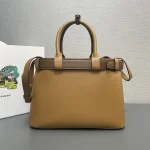 Prada Re-Nylon 1BA434 中號黑色皮革單肩包：圖片 3