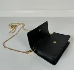 Prada Essentials 1MR034 小號黑色皮革卡片套：圖片 7