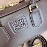 MiuMiu Arcadie皮革手袋包包-5BB142：圖片 9