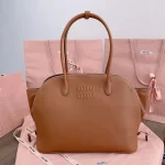 MiuMiu 皮革手袋包包-5BA289：圖片 7