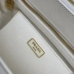 Prada Galleria 1BA274 大號黑色皮革托特包：圖片 10