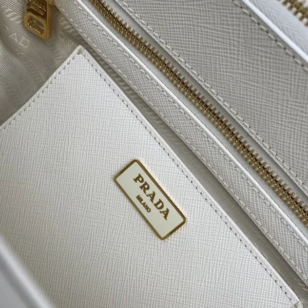 Prada Galleria 1BA274 大號黑色皮革托特包：圖片 10