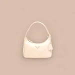 Prada Re-Edition 1NE515 小號粉色尼龍單肩包