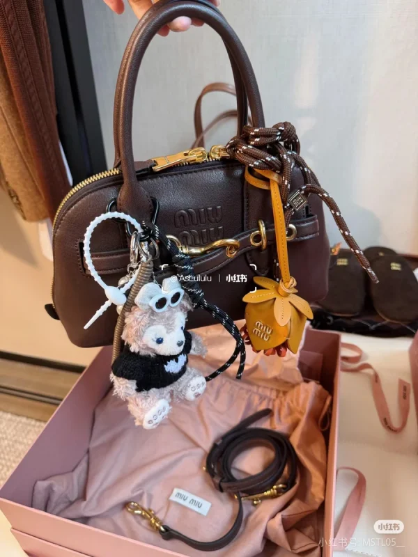 MiuMiu Aveuremininappaleatherbag-5BP090：圖片 5