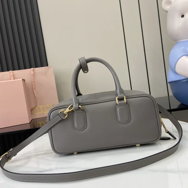 MiuMiu Arcadie皮革手袋包包-5BB148：圖片 4