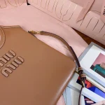 MiuMiu IVY皮革手袋包包-5BA281：圖片 6