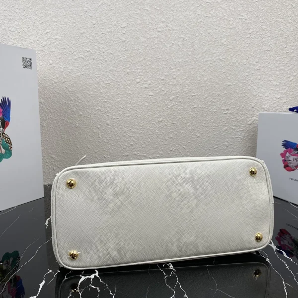 Prada Galleria 1BA274 大號黑色皮革托特包：圖片 6