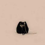 Prada 經典 1NR016 小號黑色尼龍肩背包