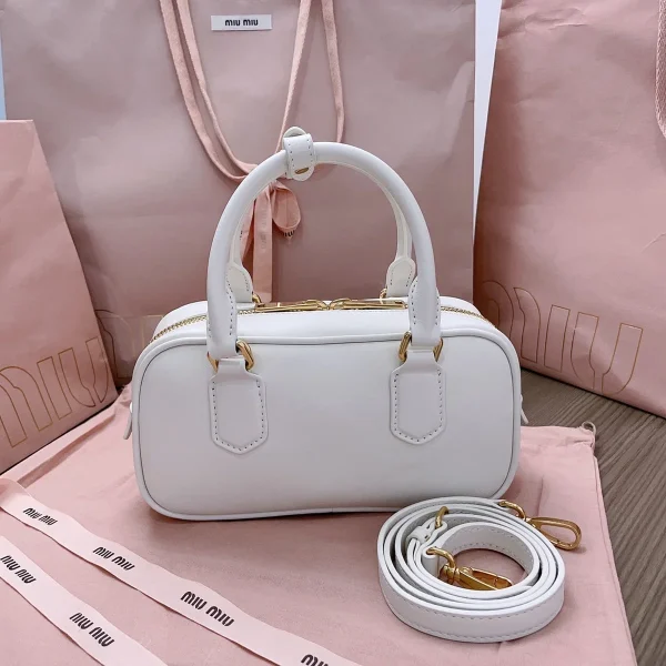 MiuMiu Arcadie皮革手袋包包-5BB142：圖片 10