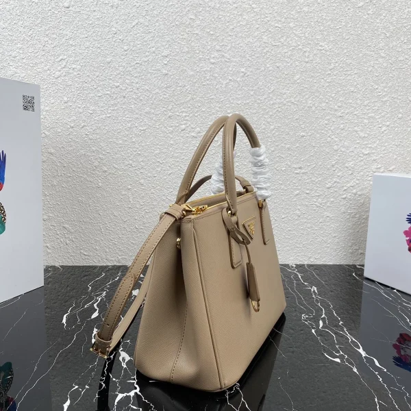 Prada Galleria 1BA863 中號粉色皮革手提包：圖片 4