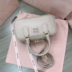 MiuMiu Arcadie皮革手袋包包-5BB142：圖片 10