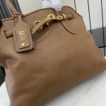 MiuMiu Aveure納帕皮革手袋包包-5BG291：圖片 14