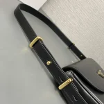 Prada Classic 1BD365 小號黑色皮革單肩包：圖片 7