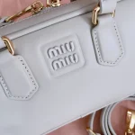 MiuMiu Arcadie皮革迷你袋-5BP088：圖片 11
