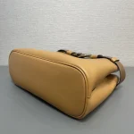Prada Re-Nylon 1BA434 中號黑色皮革單肩包：圖片 8