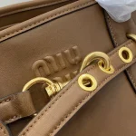 MiuMiu Aveure納帕皮革手袋包包-5BG291：圖片 13