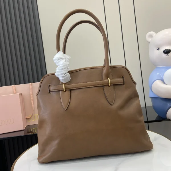 MiuMiu Aveure納帕皮革手袋包包-5BG291：圖片 11