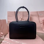 MiuMiu 皮革Beau手袋包包-5BB117：圖片 2