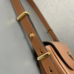 Prada Soft 1BD365 小號黑色皮革單肩包：圖片 7