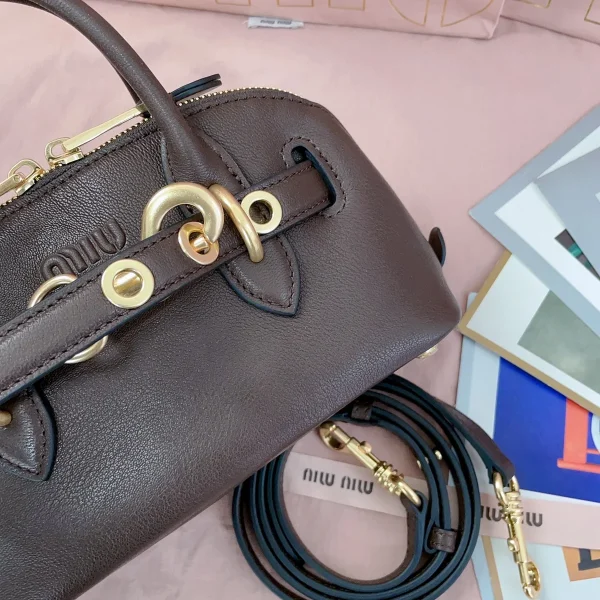 MiuMiu Aveuremininappaleatherbag-5BP090：圖片 14