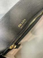 Prada Galleria 1BG538 中號黑色皮革托特包：圖片 11