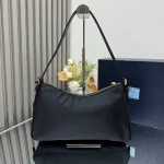 Prada Re-Nylon 1BC232 中號黑色單肩包：圖片 3