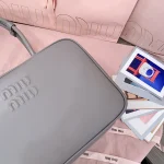 MiuMiu 皮革Beau手袋包包-5BB117：圖片 8