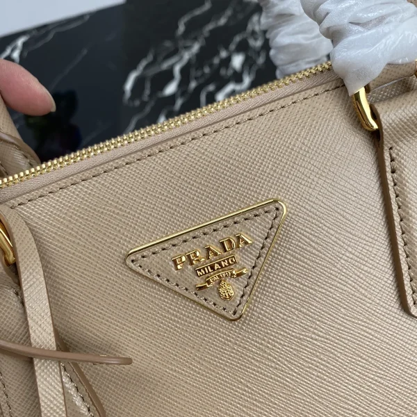 Prada Galleria 1BA863 中號粉色皮革手提包：圖片 5