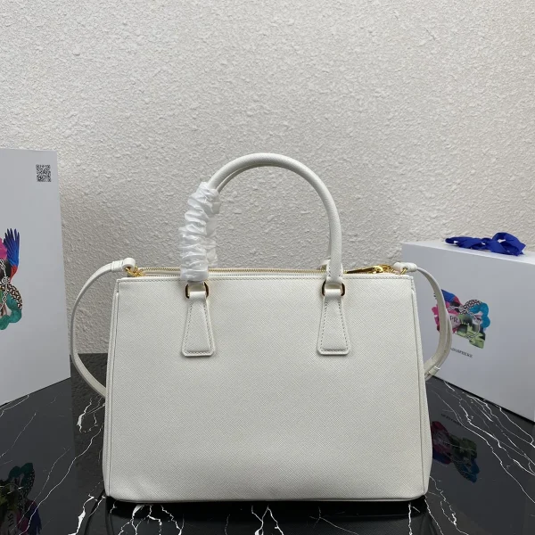 Prada Galleria 1BA274 大號黑色皮革托特包：圖片 3