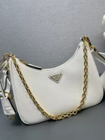 Prada Re-Ed 1BH204 小號粉色尼龍單肩包：圖片 6